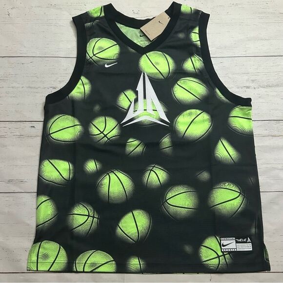 Nike Ja Morant Dri-FIT DNA Basketball Jersey Green Size Men’s Large FN2977-337 - Picture 1 of 6